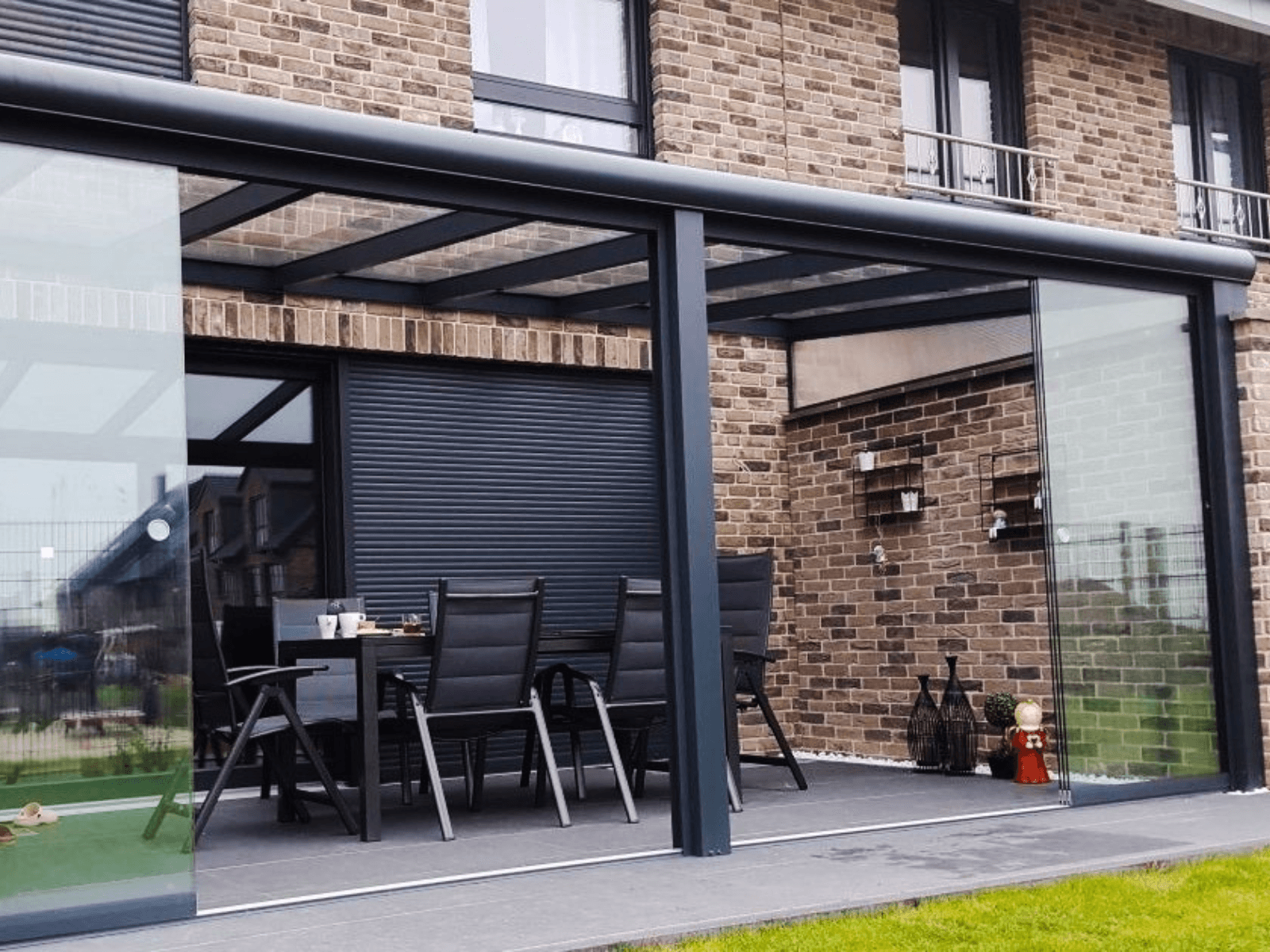 Complete tuinkamer gerealiseerd door Aluxio